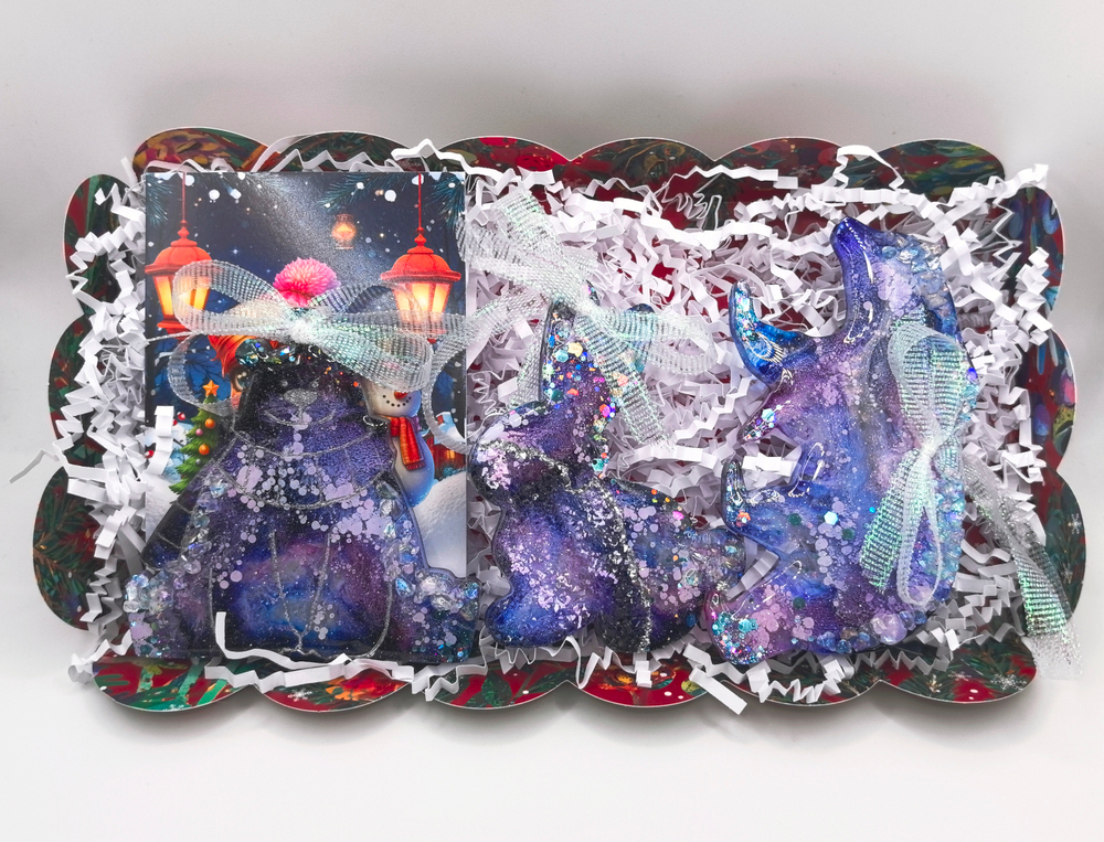 Ёлочные игрушки "Космос"