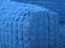 Комплект чехлов на диван и 2 кресла без оборки, цвет Голубой