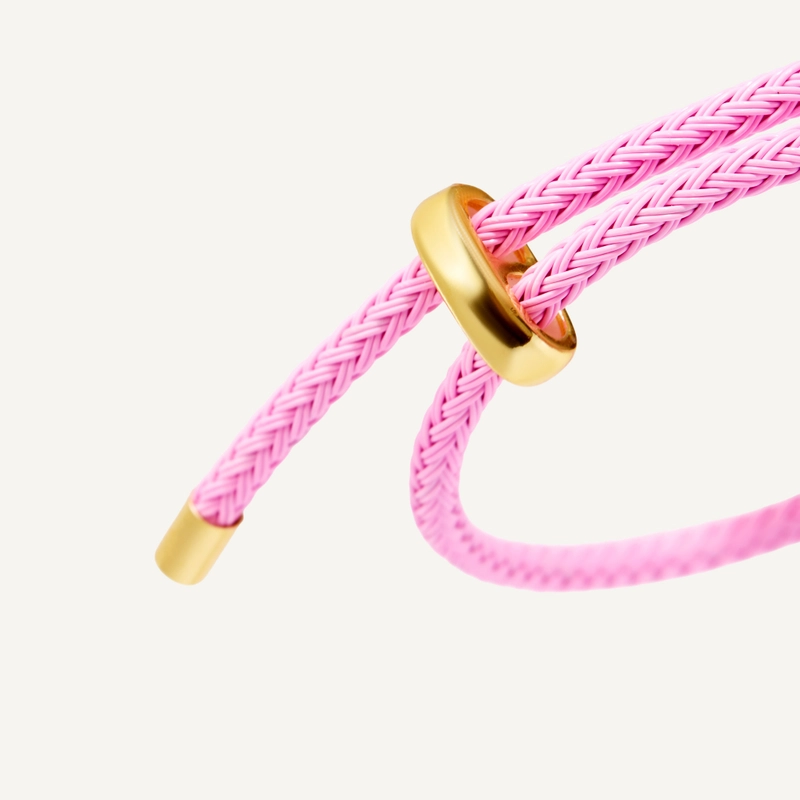 Браслет Просто Шнур – Розовый