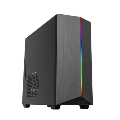Корпус для компьютера Zircon Корпус Lima без БП (Midi Tower,Micro-ATX,Черн,1*USB3.0,2*USB2.0, 1*92mm )