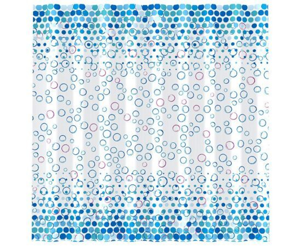 Рыжий кот Штора для ванной полиэтиленовая,