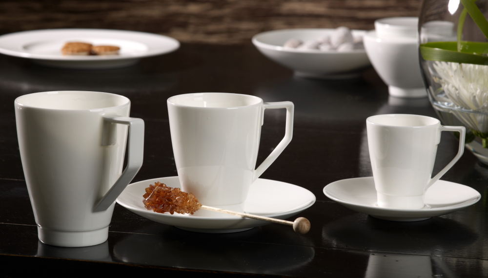 Villeroy & Boch Чашка с блюдцем La Classica Nuova 100 мл для эспрессо 10-4378-1420+10-4378-1430