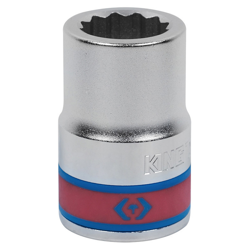KING TONY (633026S) Головка торцевая стандартная двенадцатигранная 3/4", дюймовая 13/16"