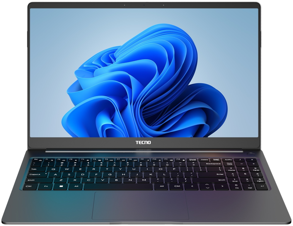 Ноутбук TECNO MEGABOOK T1 Intel 12 15.6" / 16 Гб / SSD 512 Гб / Win 11 Home / 71003300181