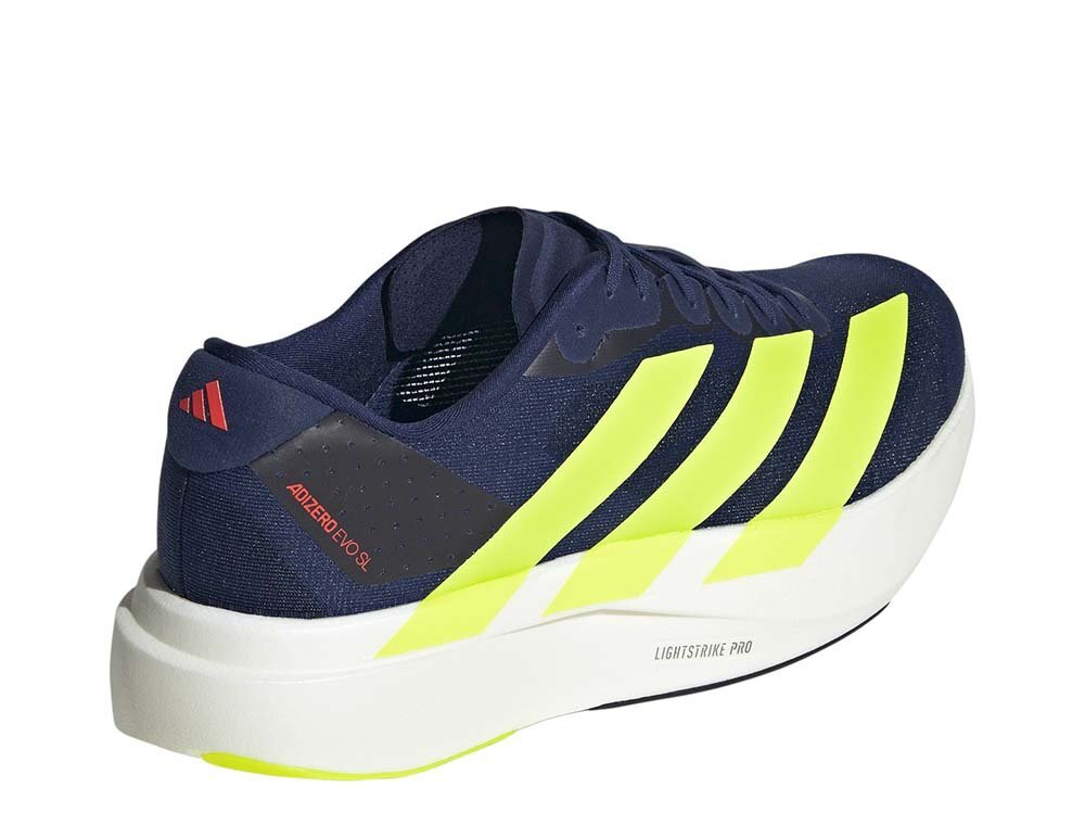 Кроссовки для бега мужские adidas Adizero Evo SL M Сине-Желтые
