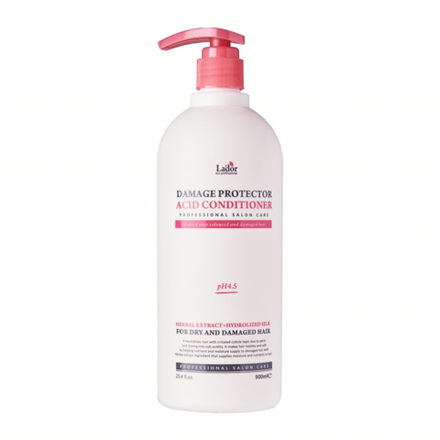 LADOR Кондиционер кислотный (безщелочной) для поврежденных волос  Damage Protector Acid Conditioner 900 ml