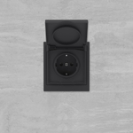 Рамка 1 пост IP44, KANT, ванильный марципан