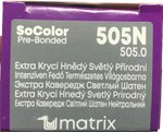 Matrix Краска для волос  SoColor Pre-Bonded 505N Светлый шатен 90 мл.