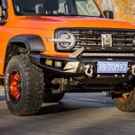 Силовой передний бампер MEIKA Tank 300 2021+ Танк дуга лебедка 2 фонаря свет