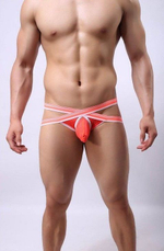 Мужские трусы-джоки Cockon X Lace Jock (Размер: L) (Цвет: розовый)