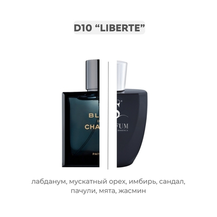 D10 LIBERTE по мотивам Blue de Chanel - Chanel , парфюмерная вода