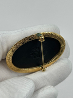 Брошь Wedgwood чёрная