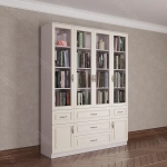 Шкаф книжный 4/7 (мадес)