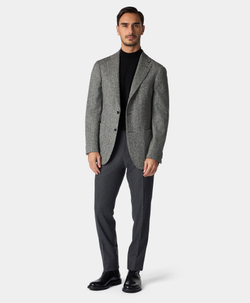 Brooks Brothers Свитер с воротником-стойкой, черный