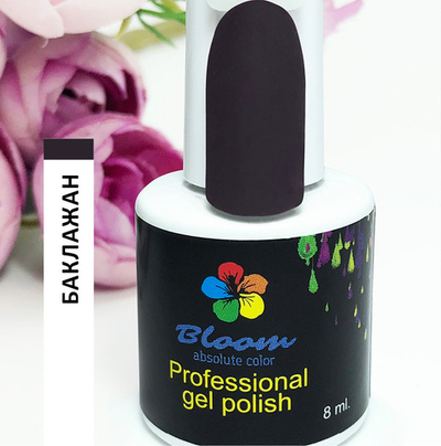 Bloom Гель-лак Баклажан 158, 8 мл