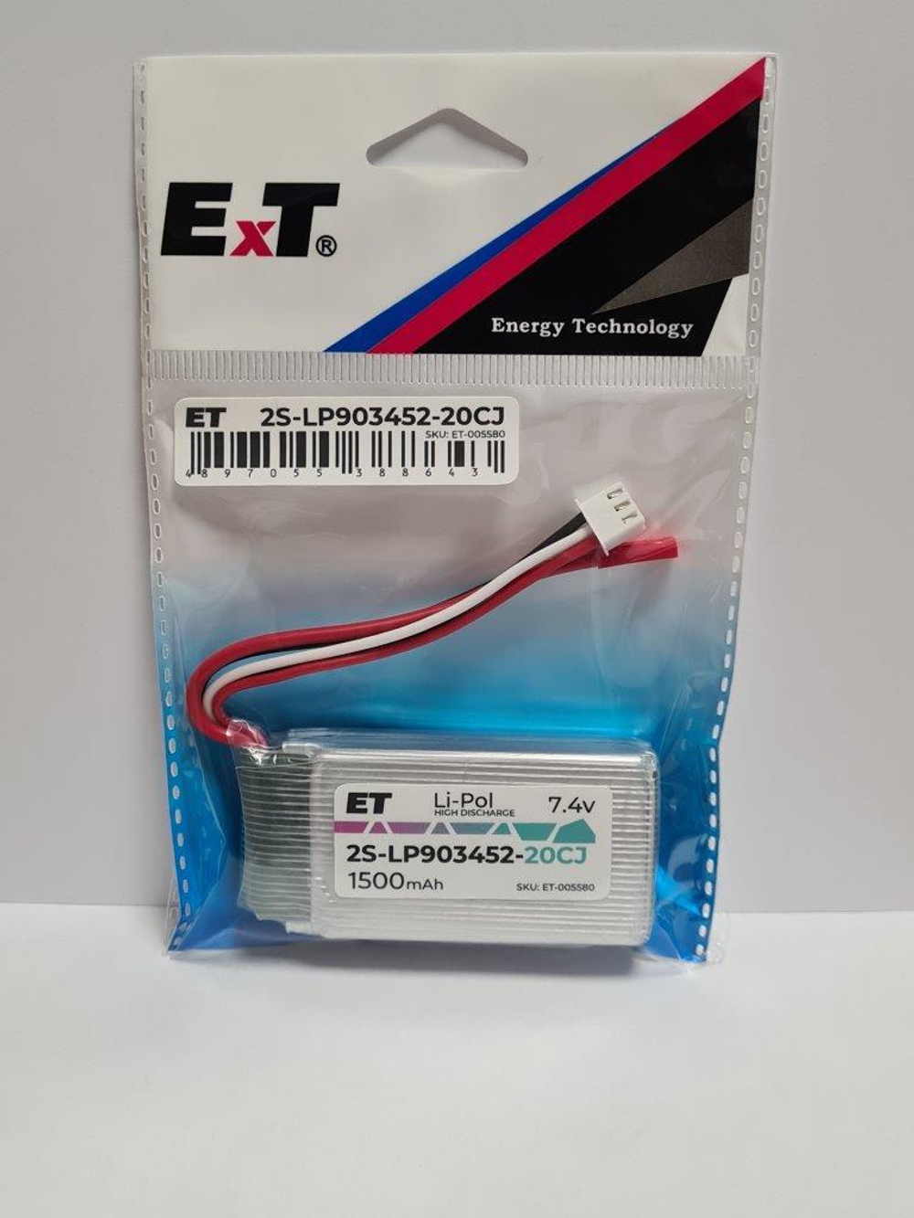 Аккумулятор ET 2S-LP903452-20CJ