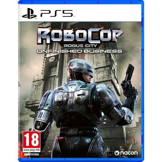 PS5 RoboCop: Rogue City Unfinished Business (Новинка!) (Новый, Русские субтитры, PPSA-28329)