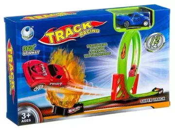 Автотрек " Track Racing " с 1 мертвой петлей