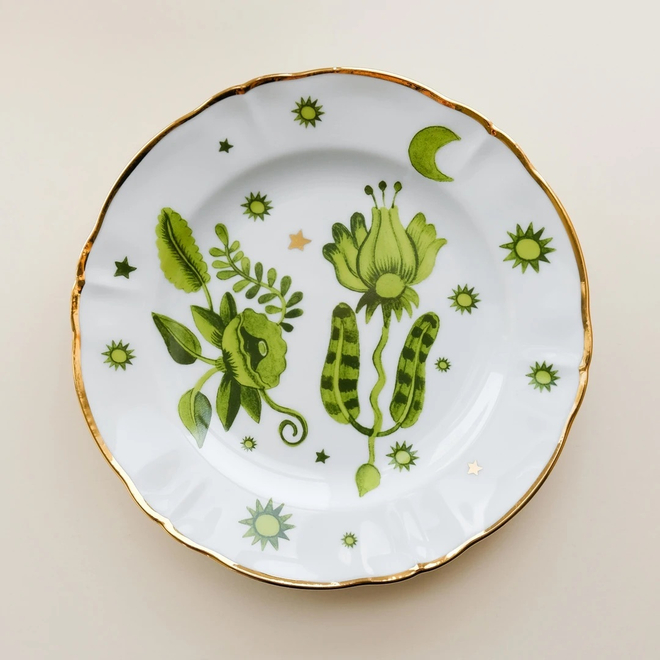 Тарелка десертная FLORAL 20,5 см