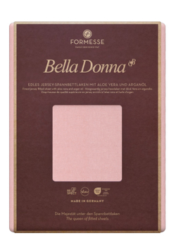 Простыня на резинке 180x200-200x220 Formesse Bella Donna Jersey 0126 Truffle