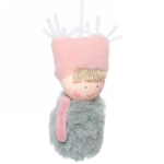 Украшение новогоднее подвесное «Зимнее настроение» 9 см