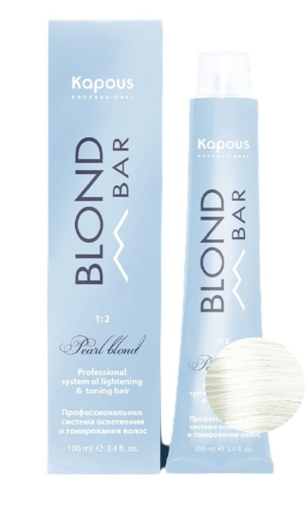 Крем-краска "Blond Bar" 000 Прозрачный 100 мл