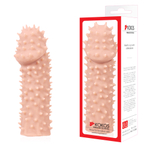Насадка на пенис EXTREME SLEEVE телесная с шипами KOKOS ES-07-S