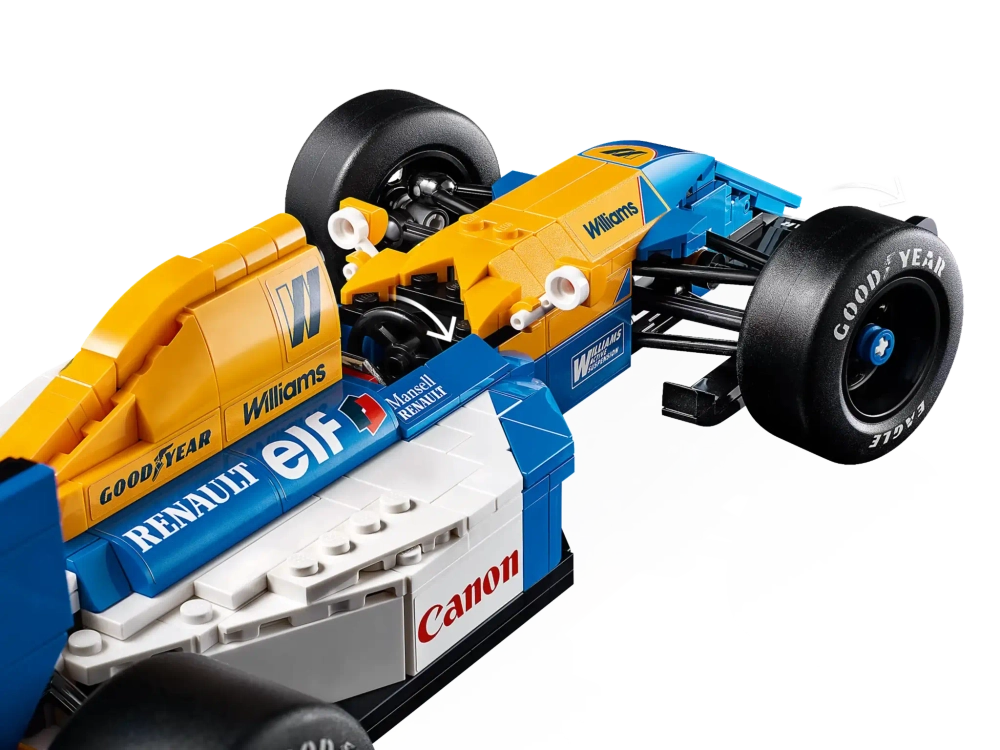 Конструктор LEGO Icons 10353 Williams Racing FW14B & Nigel Mansell
