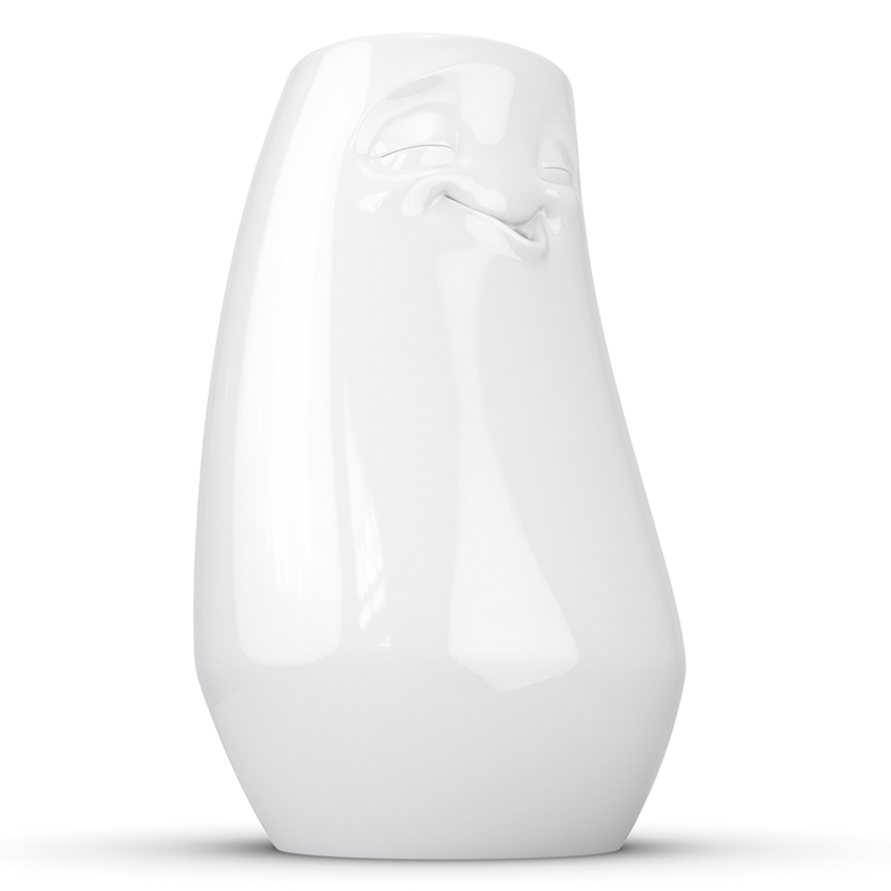 Ваза 25см Tassen Laid back белая