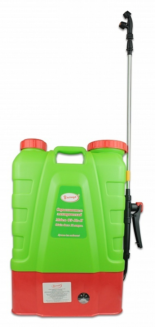 Опрыскиватель аккумуляторный для растений Умница ОЭ-16Л-Н, зеленый