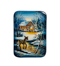 Народные промыслы ШК-55/123 Шкатулка «Зима»