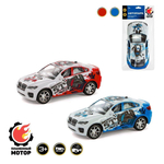 Машина ин. Пламенный мотор, 18см, свет, звук, ассорт.