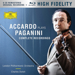 Salvatore Accardo, London Philharmonic Orchestra, Charles Dutoit / Accardo Plays Paganini - Complete Recordings (6CD+Blu-ray Audio)