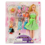 Кукла тип Модель с аксесс., пакет HA004