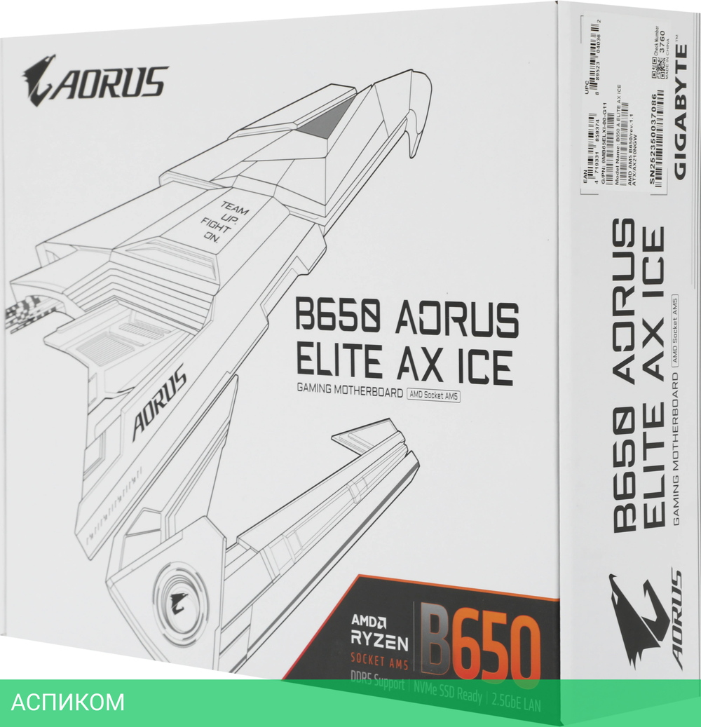 Материнская плата Gigabyte B650 Aorus Elite AX Ice