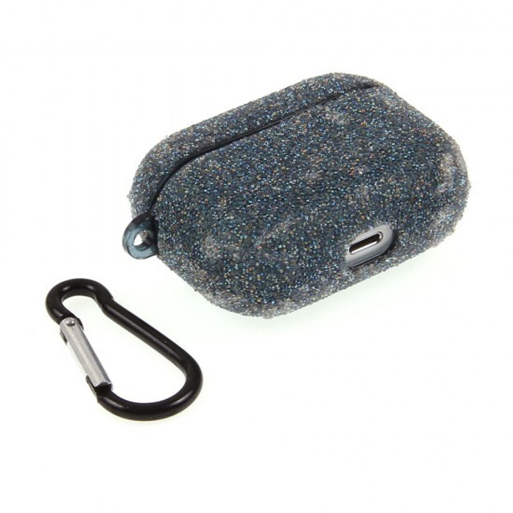 Чехол с блестками для AirPods Pro, 011940 Малиновый