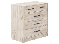 Комод-10 Крафт серый