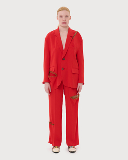 UNDERCOVER КОСТЮМ БРЮЧНЫЙ КРАСНЫЙ