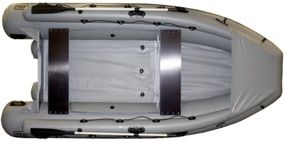 Надувная лодка Фрегат M-550 FM Jet (светло-серый)
