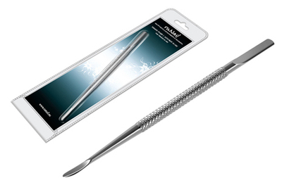 Пушер с лопаткой RuNail Арт.0153 (тонкий)