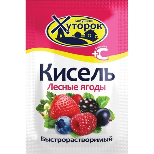 Кисель Бабушкин Хуторок "Лесные ягоды", 30 г