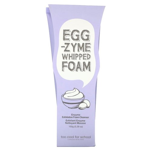 Too Cool for School, Egg-zyme, взбитая пенка для умывания, 150 г (5,29 унции)
