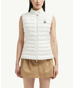 Жилет Moncler белый – женский пуховый жилет,оригинал