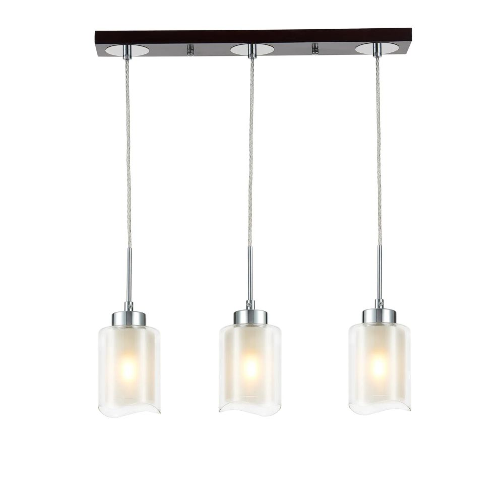 Citilux Фортуна CL156232 Подвесной светильник Венге Хром