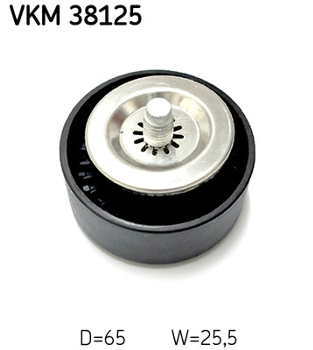 SKF - VKM38125-SKF - Deflection/Guide Pulley, V-ribbed belt - Povrat artikla narucenog iz Njemacke nije moguc.