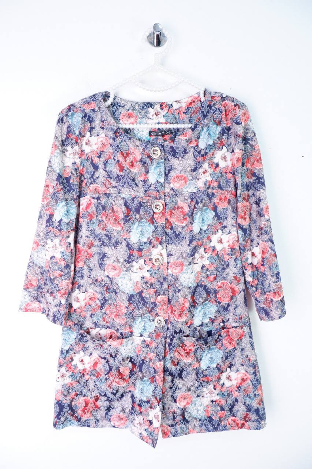 Жакет Eris цветочный, визуально на 42 размер