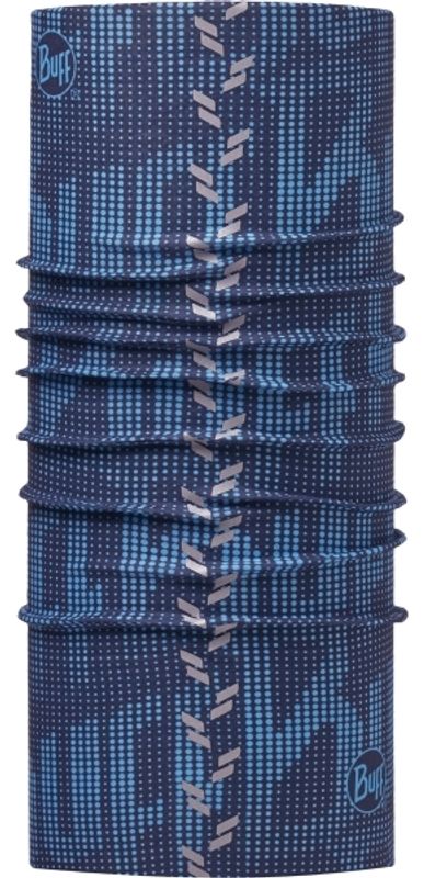 Светоотражающая бандана-труба Buff R-Deep Logo Dark Navy Фото 1