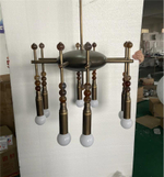 Chandelier Talisman by Apparatus (14 lampshades)