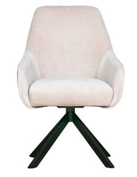 Стул NATALIE-2. поворотный, Model Cream / Model Cacao / Черный