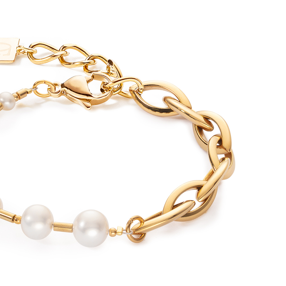 Браслет Coeur de Lion White-Gold 1110/30-1416